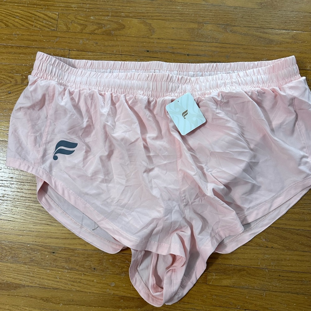 Fabletics Pink Lightweight Athletic Shorts